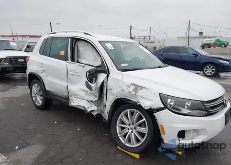 2014 Volkswagen Tiguan Se from USA, damaged, VIN WVGAV3AX7EW507514